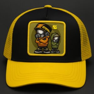 Topi Trucker Reacon Streetwear Gas Mask - Desain Unik & Stylish